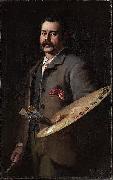 Frederick Mccubbin portrait oil painting